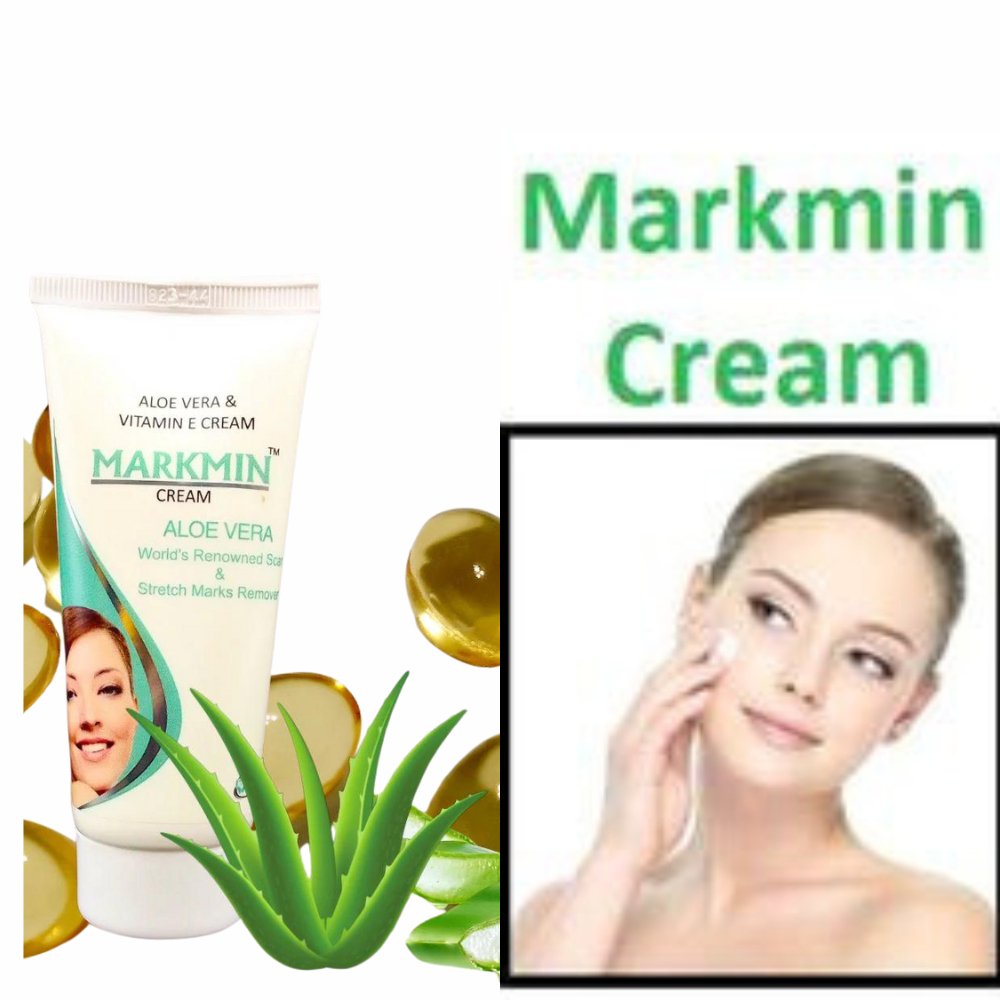 Aloe Vera and Vitamin E Cream MARKMIN CREAM 60gm. For stretch marks remover ( Pack OF 4 )