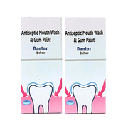 Antiseptic Dantox Gum Paint 15 ml. (Pack Of 8)