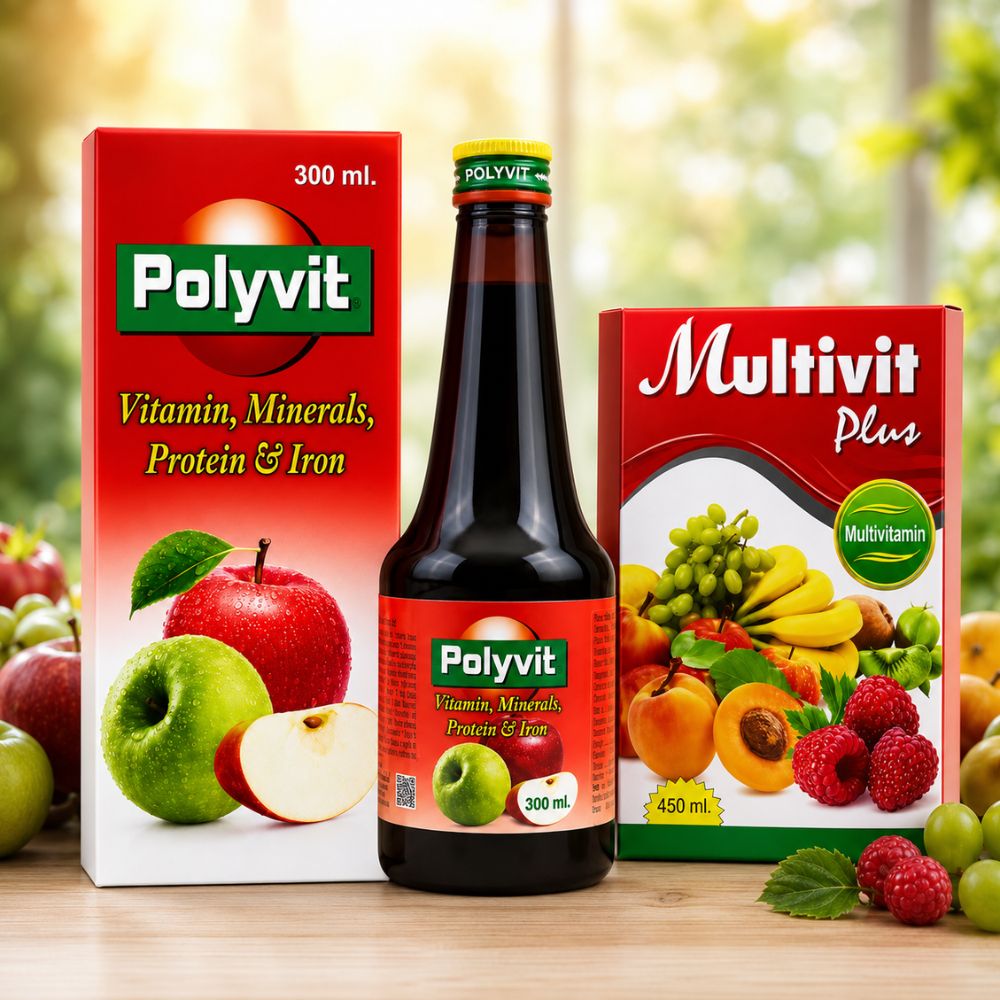 Apple Benefits Guide | Polyvit Syrup & Multivit Plus Syrup