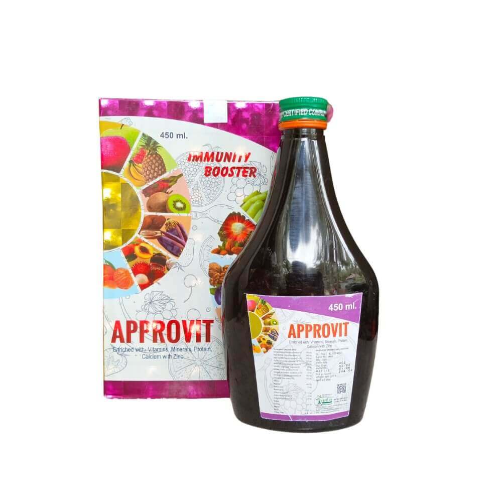 Approvit Immunity Booster Syrup - Pack of 2, Vitamin Supplement