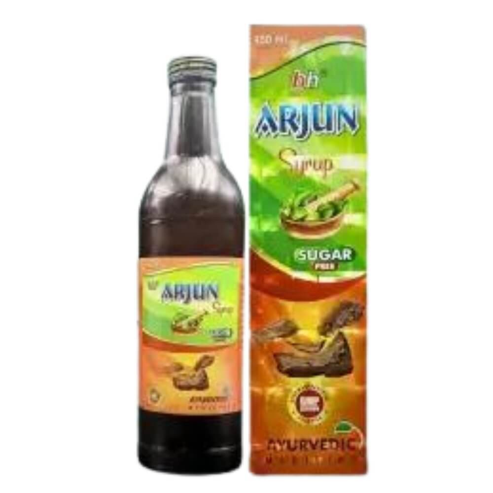 Triple Pack Arjun Heart Care Syrup 450ml - Reduces Chest Pain
