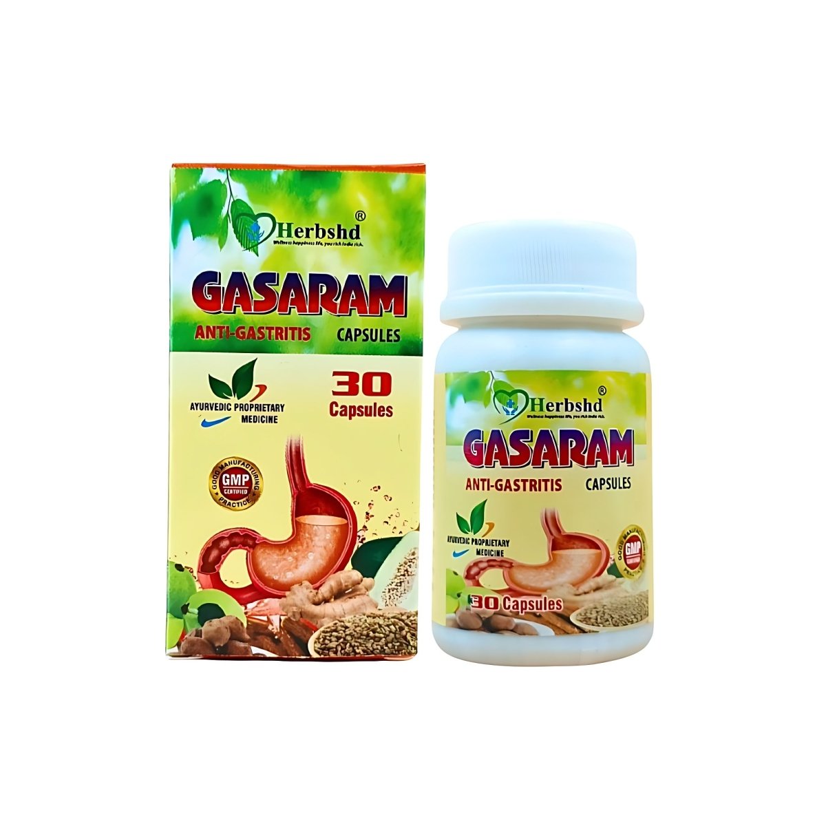 Ayruvedic GOKSHUR SYRUP AND GASARAM CAPSULE (COMBO PACK)