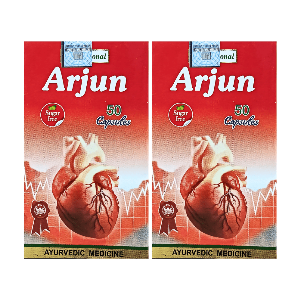 Ayurveda Cardiac Care Arjun Capsule (Pack Of 2)