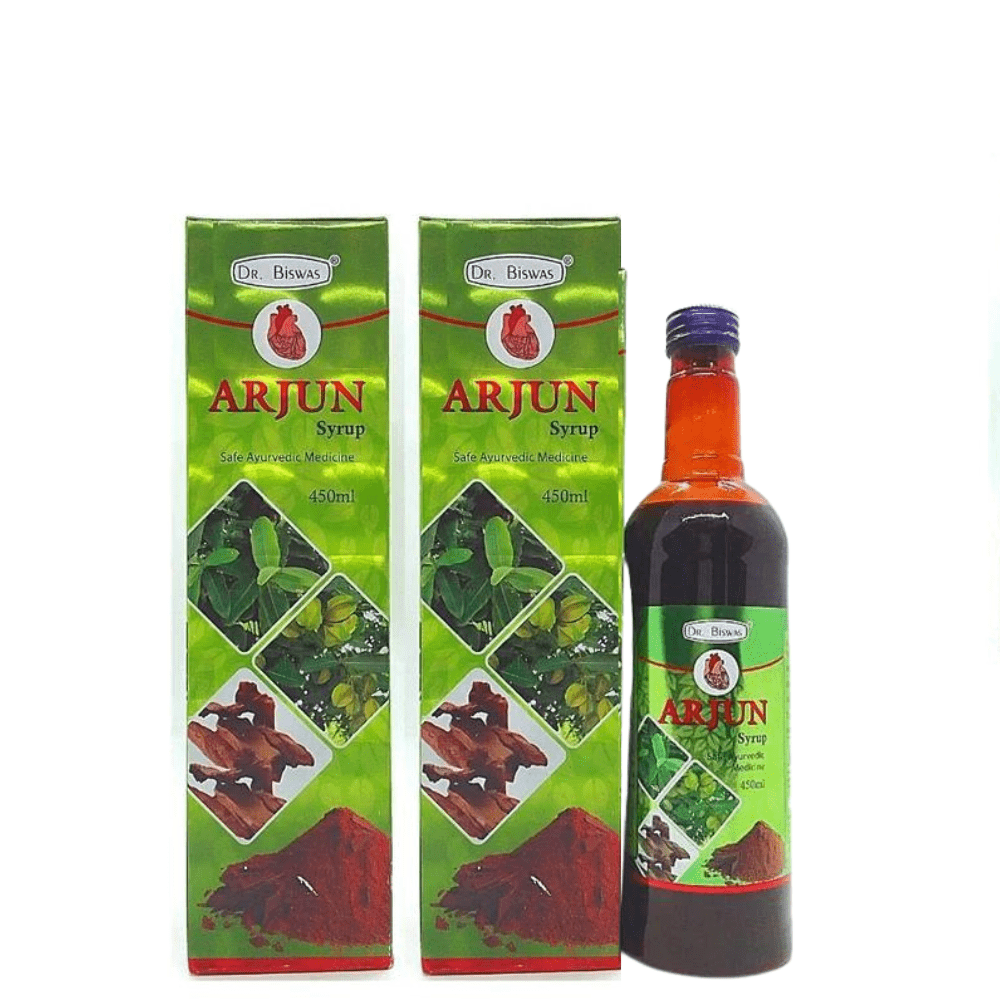 Ayurvedic Arjun Syrup 450ml. Pack Of 3