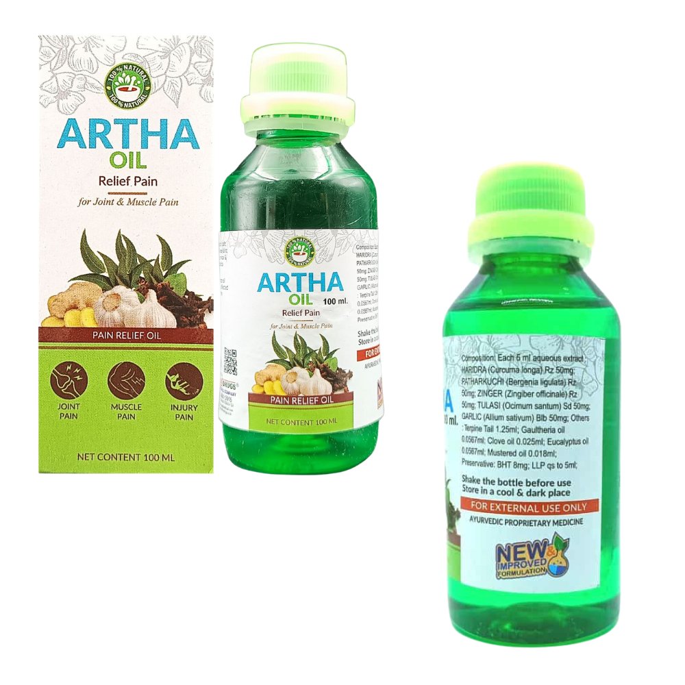 Ayurvedic Artha Oil 100ml Pack Of 3