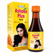 Ayurvedic Ashoka plus syrup 200ml. (Pack of 4)