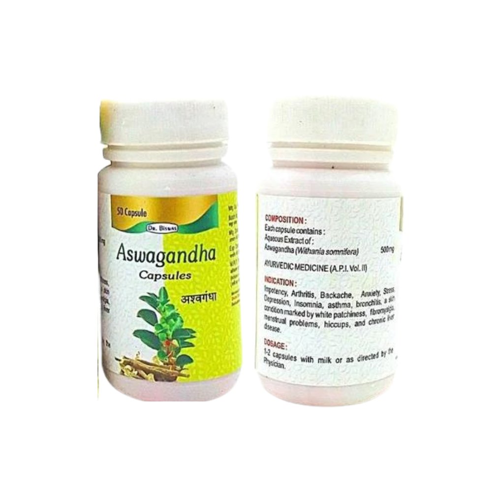 Ayurvedic Aswagandha - Capsule (Pack Of 2)