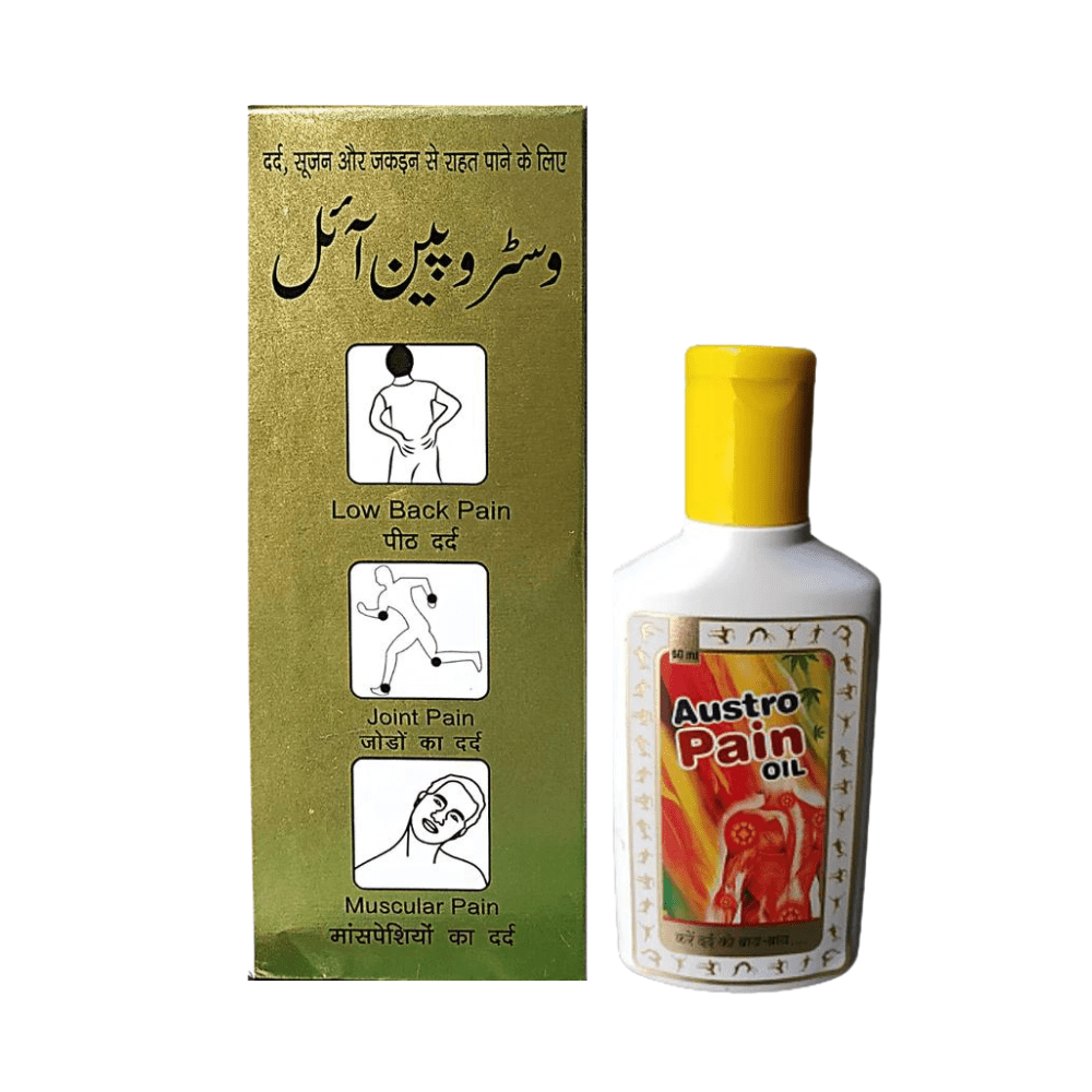 Ayurvedic Austro Pain Oil 60ml( Pack of 4)