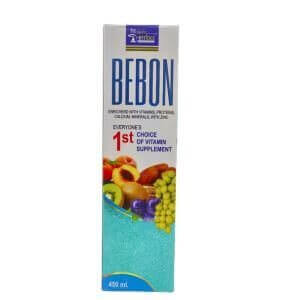 Ayurvedic BEBON syrup for Multi vitamins 450m.l. (pack of 2)