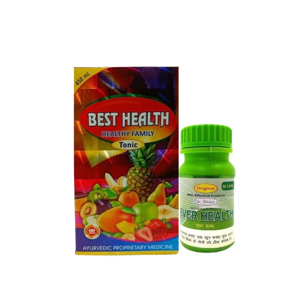 AYURVEDIC Best Health Tonic & Ever Health Capsule (combo pack)