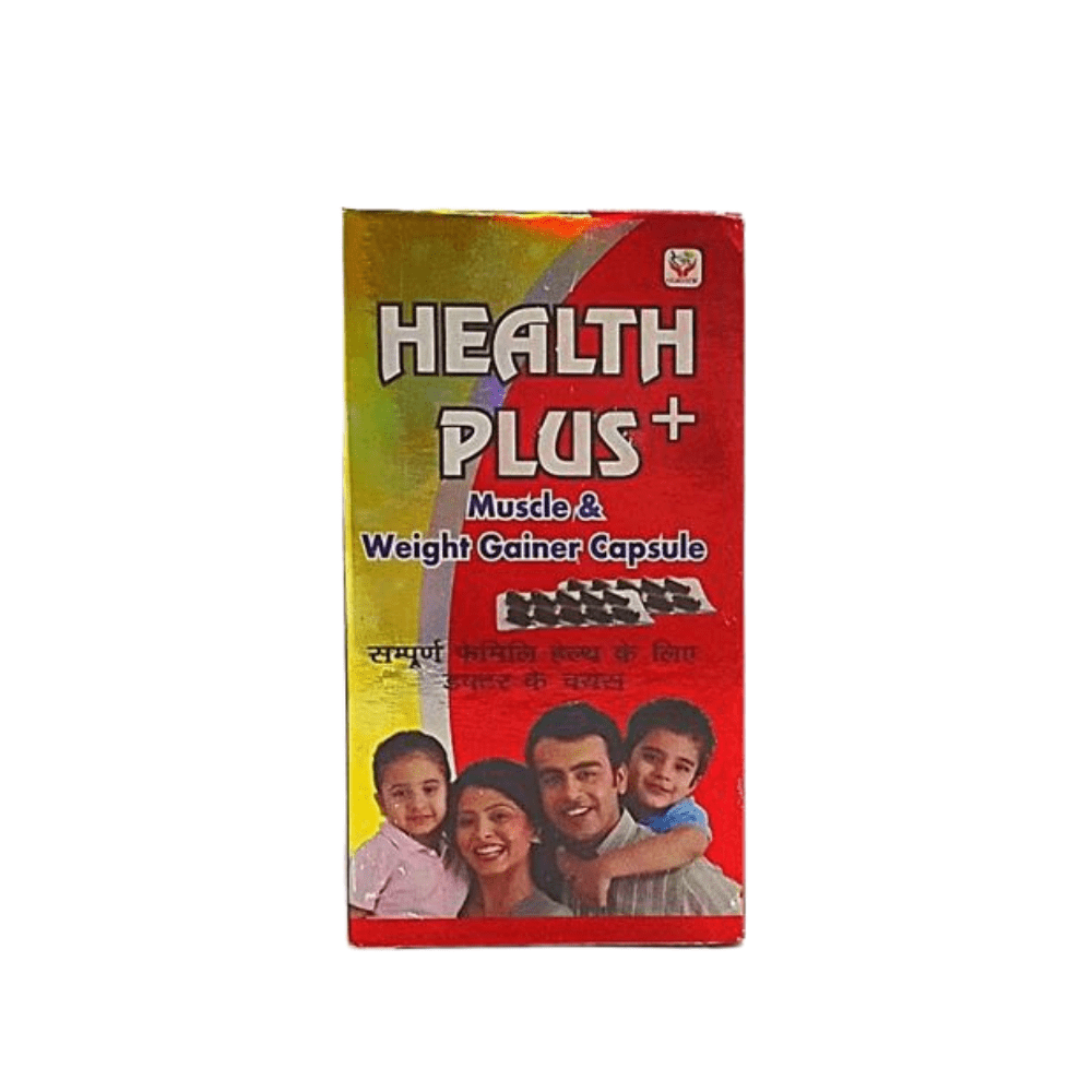 Ayurvedic Best Weight Gain Health Plus 50 Capsule (Pack Of 3)