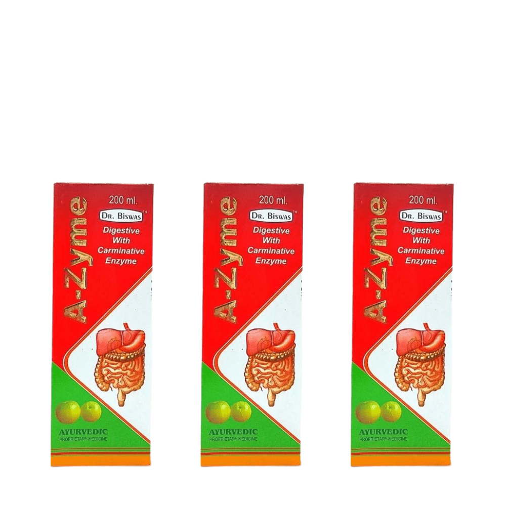 Ayurvedic Biswas A - Zyme Syrup Pack Of 3