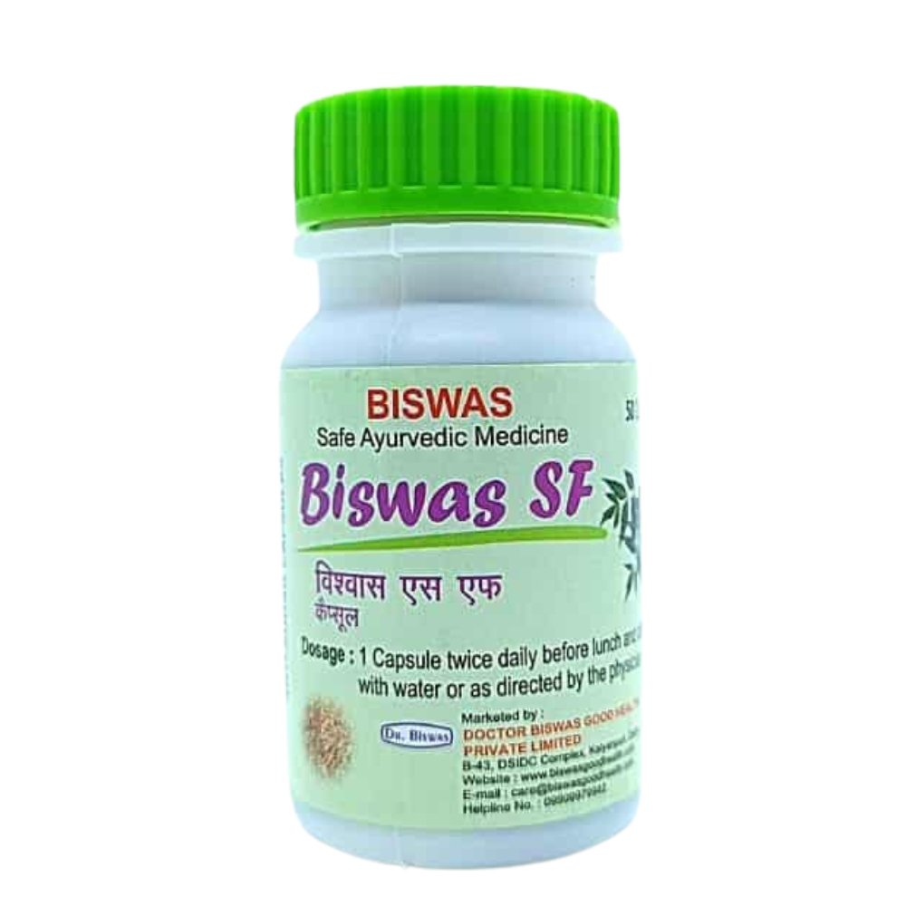 Ayurvedic Biswas SF Capsule( Pack of 2)