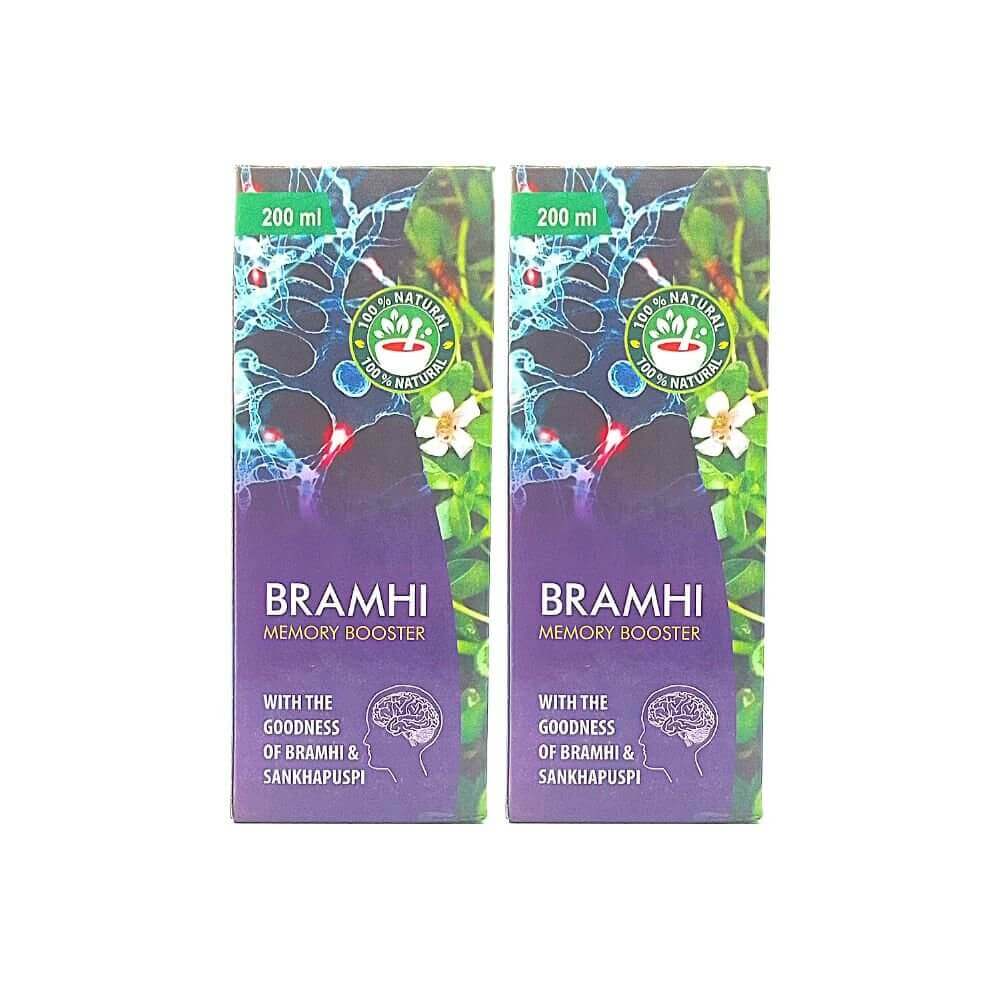 Ayurvedic Bramhi Memory Booster Syrup (pack of 4)