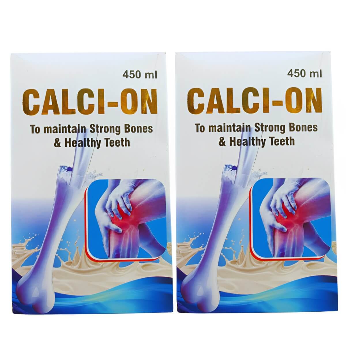 Ayurvedic CALCI - ON Syrup for Calcium (pack of 2)