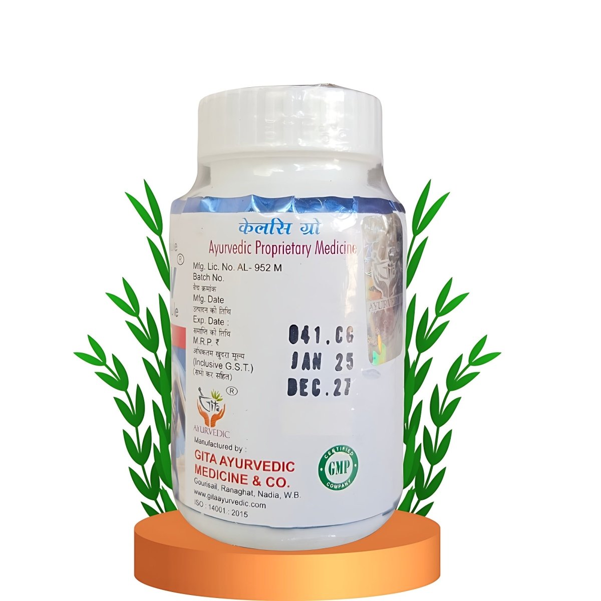 Ayurvedic Calcigrow Capsule Makes Healthier and Stronger (Pack off 2)