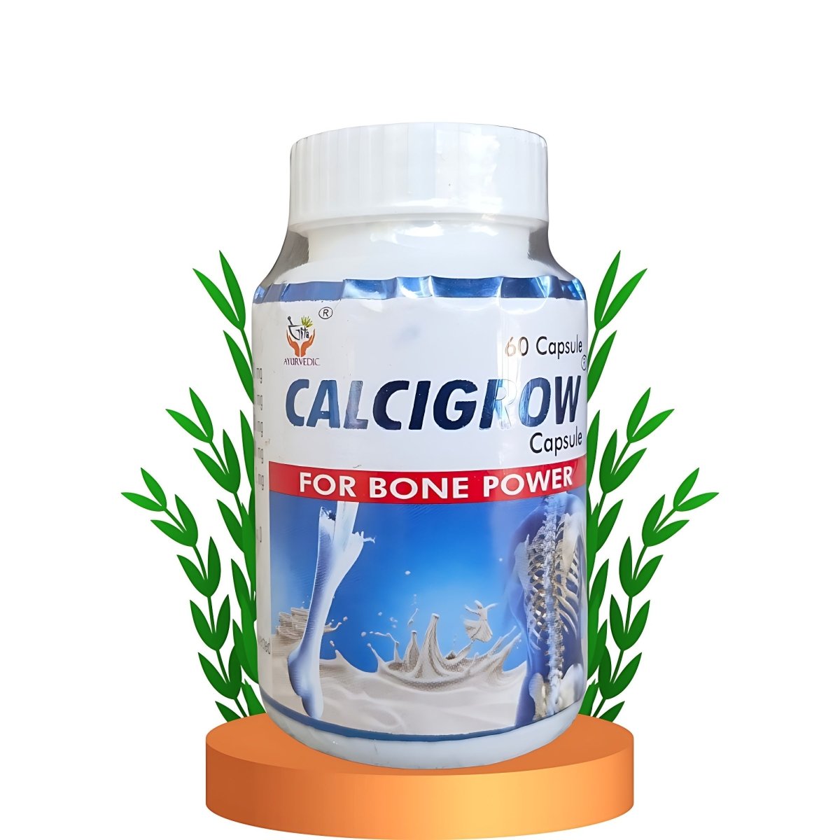 Ayurvedic Calcigrow Capsule Makes Healthier and Stronger (Pack off 2)