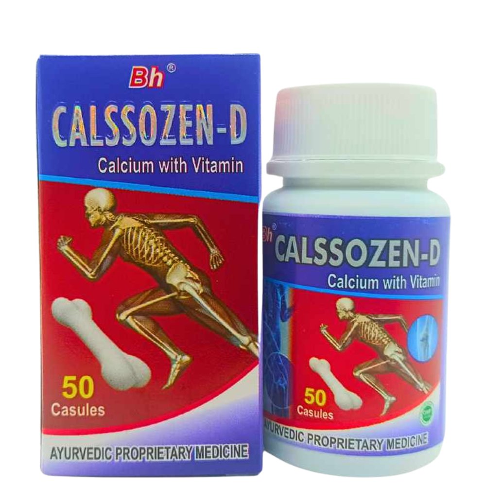 Ayurvedic Calssozen - D Capsule Pack Of 3