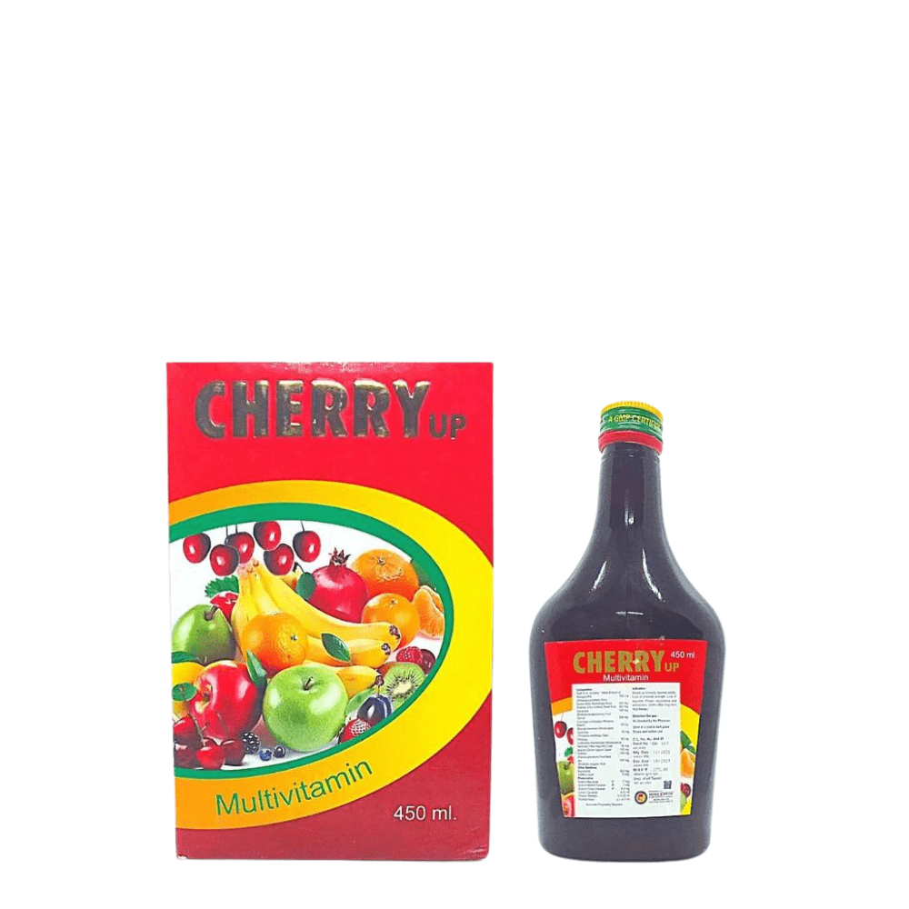 Ayurvedic Cherry Up Syrup (450 M.L) (pack of 2)