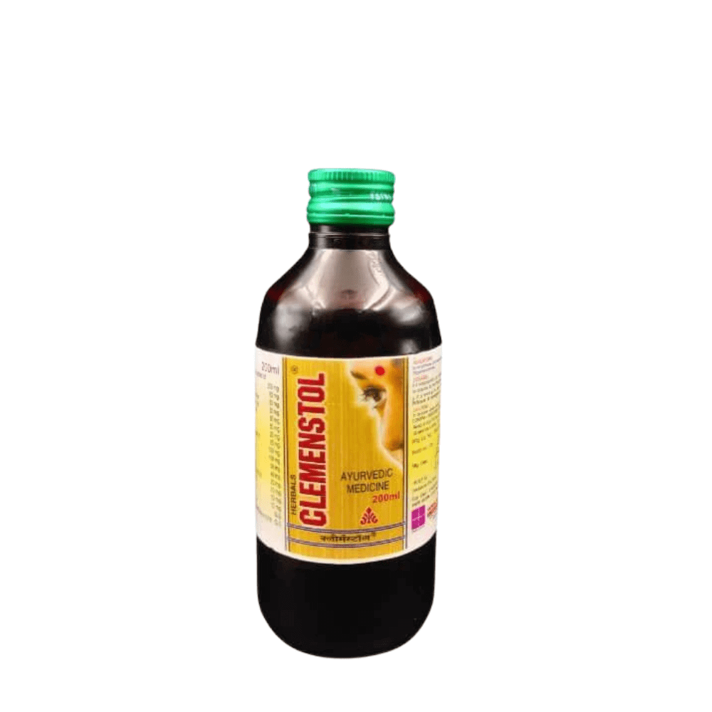 Ayurvedic Clemenstol Syrup 200ml &amp; health aim cap ( combo )