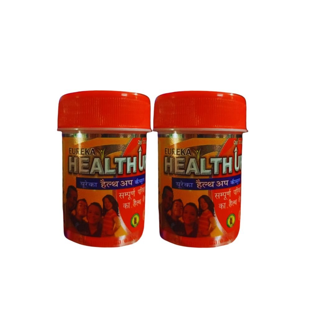 Ayurvedic Eureka Health Up 30 Capsules for weight gain (pack of