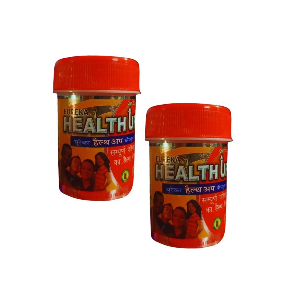 Ayurvedic Eureka Health Up 30 Capsules for weight gain (pack of
