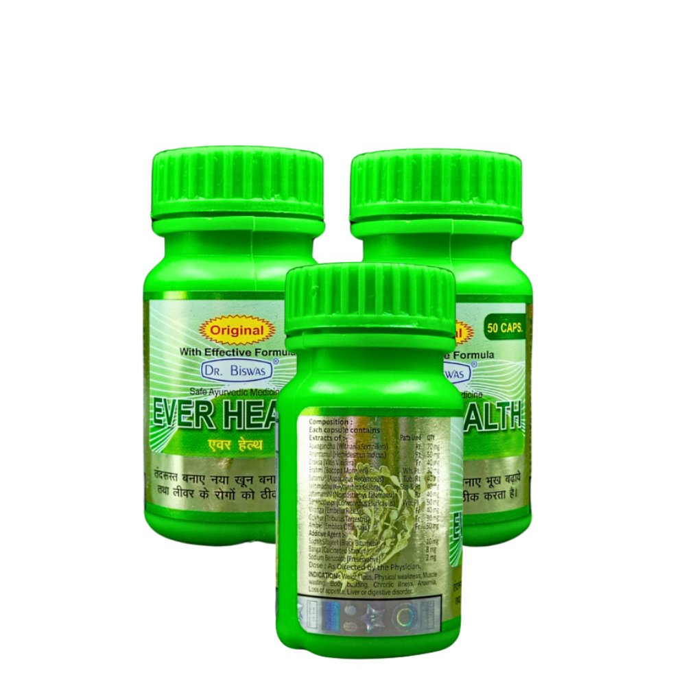 Ayurvedic Ever Health Capsule and Tonic(Pack Of 2)