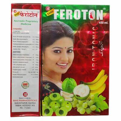 Ayurvedic Feroton Iron Tonic 450ml (pack of 2)