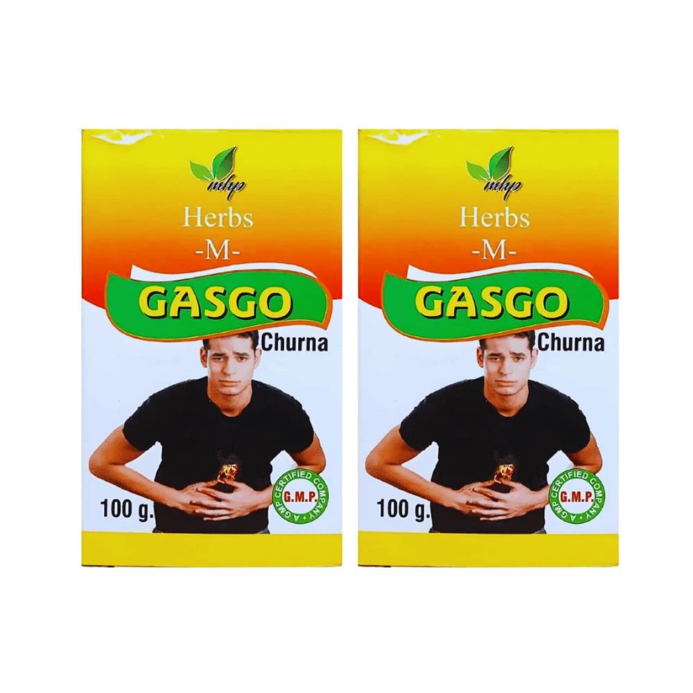 Ayurvedic Gastric Relief Gasgo Churna 100g (Pack of 3)