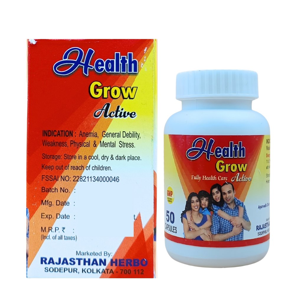 Ayurvedic Health Grow Active Capsule ( Pack Of 2 )