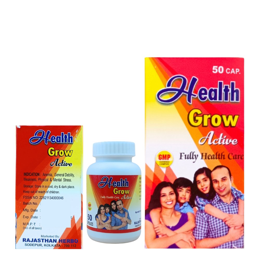 Ayurvedic Health Grow Active Capsule ( Pack Of 2 )