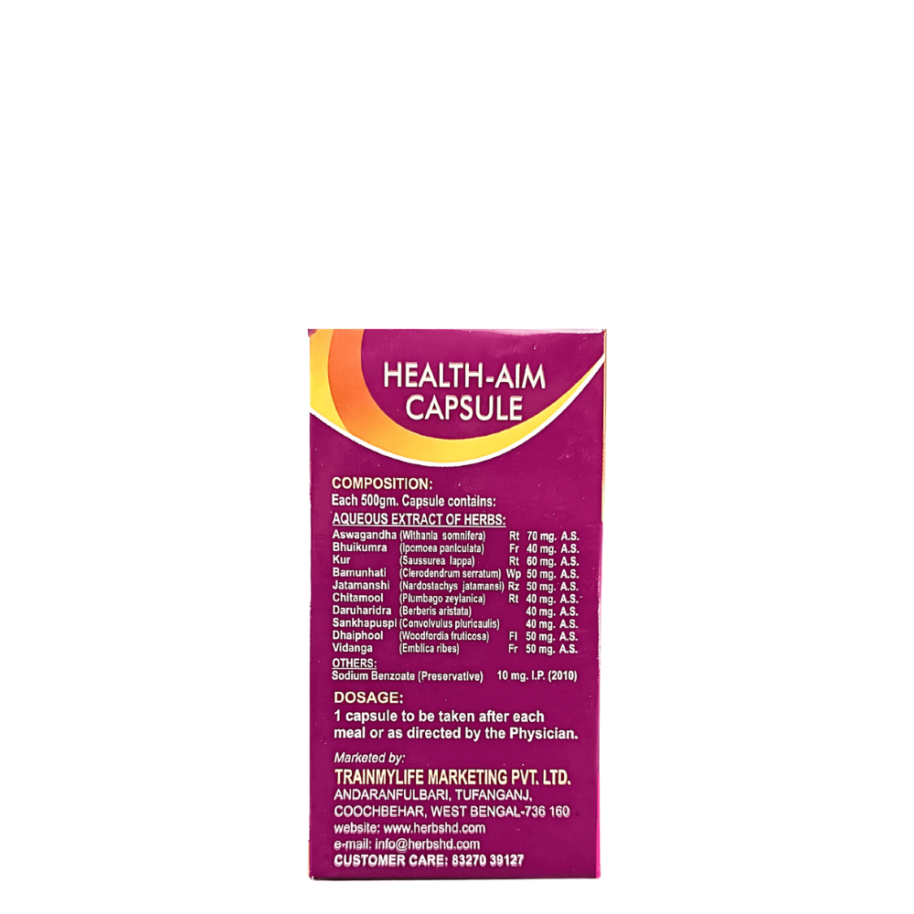 Ayurvedic Health Plus Tonic &amp; Health - Aim Capsule (Combo Pack)