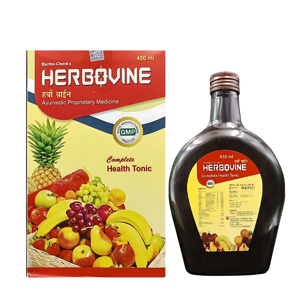 Ayurvedic Herbovine Health Tonic 450ml (Pack of 2)