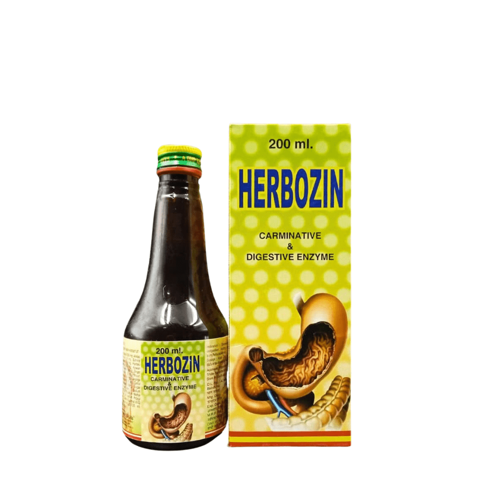 Ayurvedic Herbozin Syrup 200ml. ( pack of 3 )