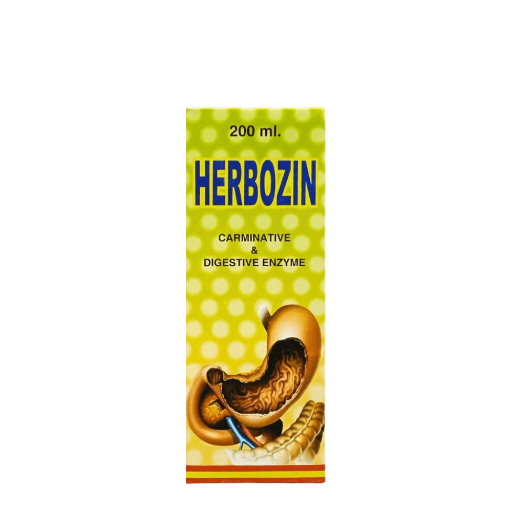 Ayurvedic Herbozin Syrup 200ml. ( pack of 3 )