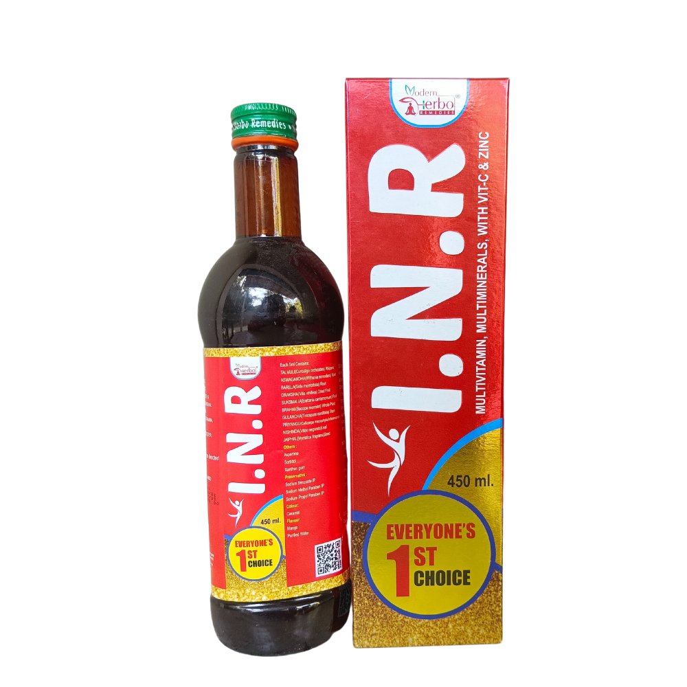 Ayurvedic I. N. R Syrup 450ml ( pack of 2