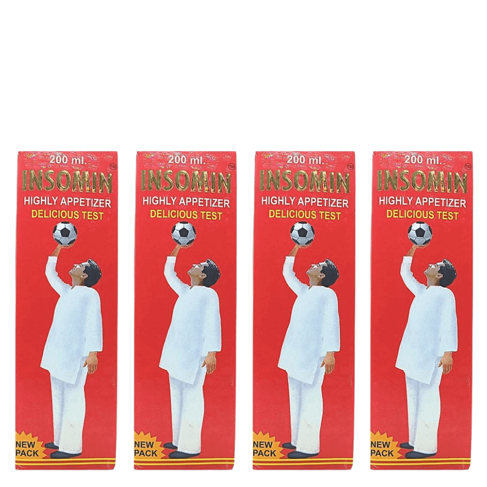 Ayurvedic Insomin Syrup 200 ml. Pack of 4