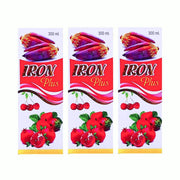 Ayurvedic Iron Plus syrup 300 ml( Pack of 3)