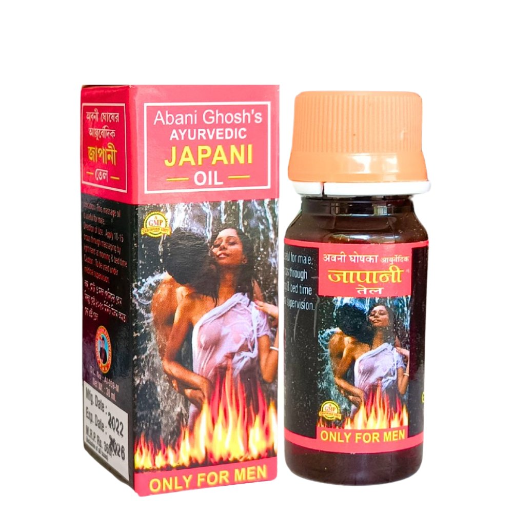 Ayurvedic Japani Oil for Energy (Pack of 3)