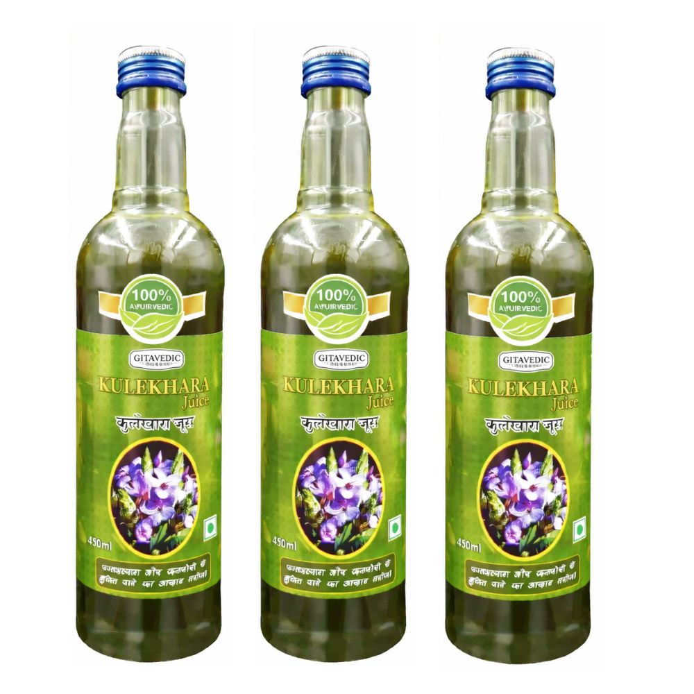 Ayurvedic Kulekhara Juice For Low Blood Pressure (PACK OF 3)