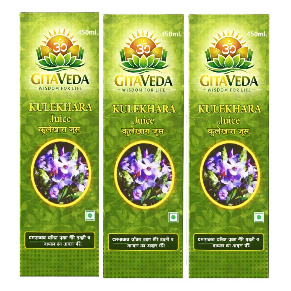 Ayurvedic Kulekhara Juice For Low Blood Pressure (PACK OF 3)