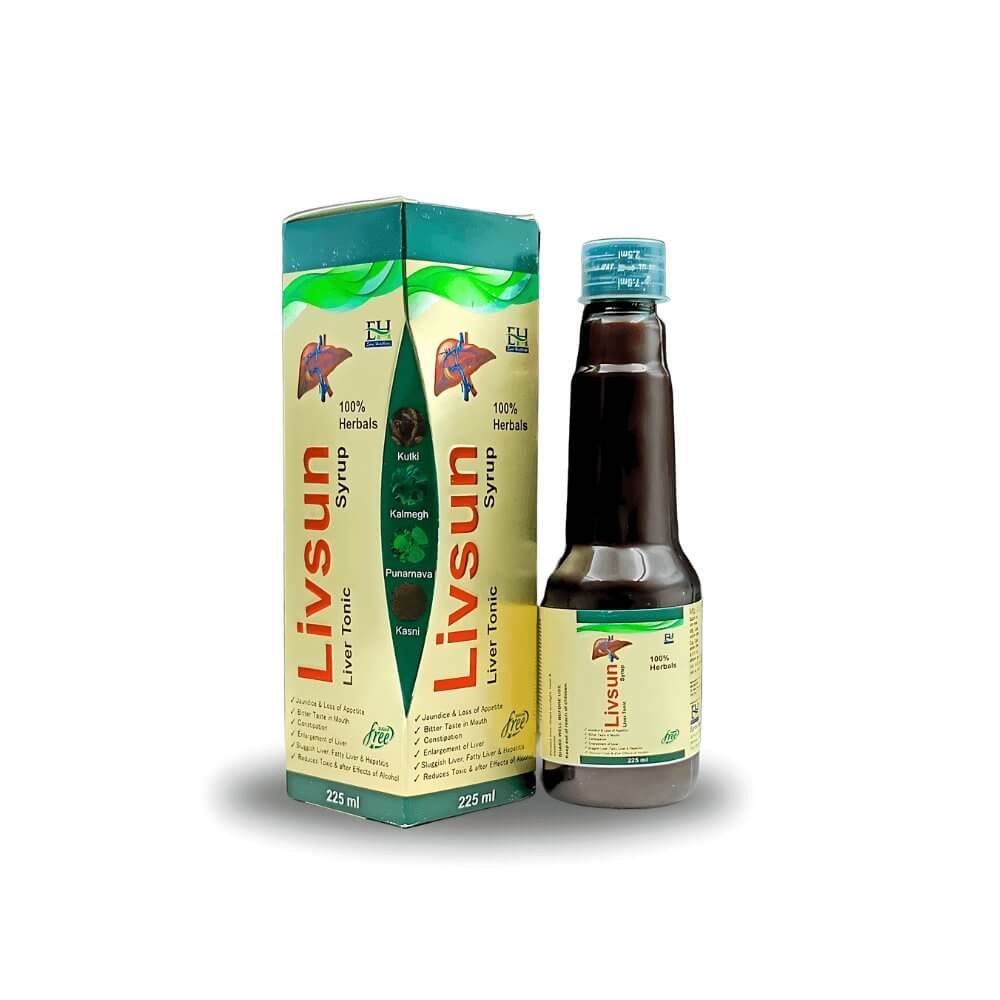 Ayurvedic Livsun Liver Tonic & Health - Aim Capsule boosts immunity