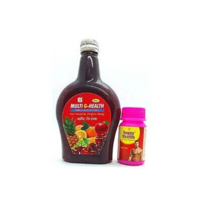 AYURVEDIC  MULTI-G  HEALTH TONIC & SUPER HEALTH CAPSULE(COMBO PACK)