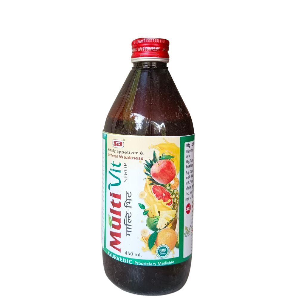 Ayurvedic Multi Vit Syrup 450ml. (pack of 2)