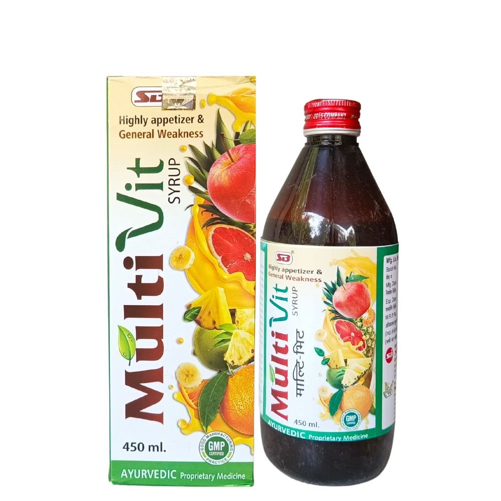 Ayurvedic Multi Vit Syrup 450ml. (pack of 2)