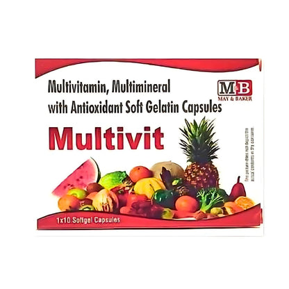 Ayurvedic Multivit 10 Capsule for Boosts immunity (pack of 3)