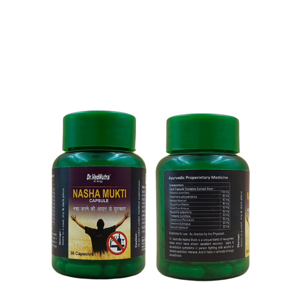 ayurvedic Nasha Mukti Capsules (Combo)