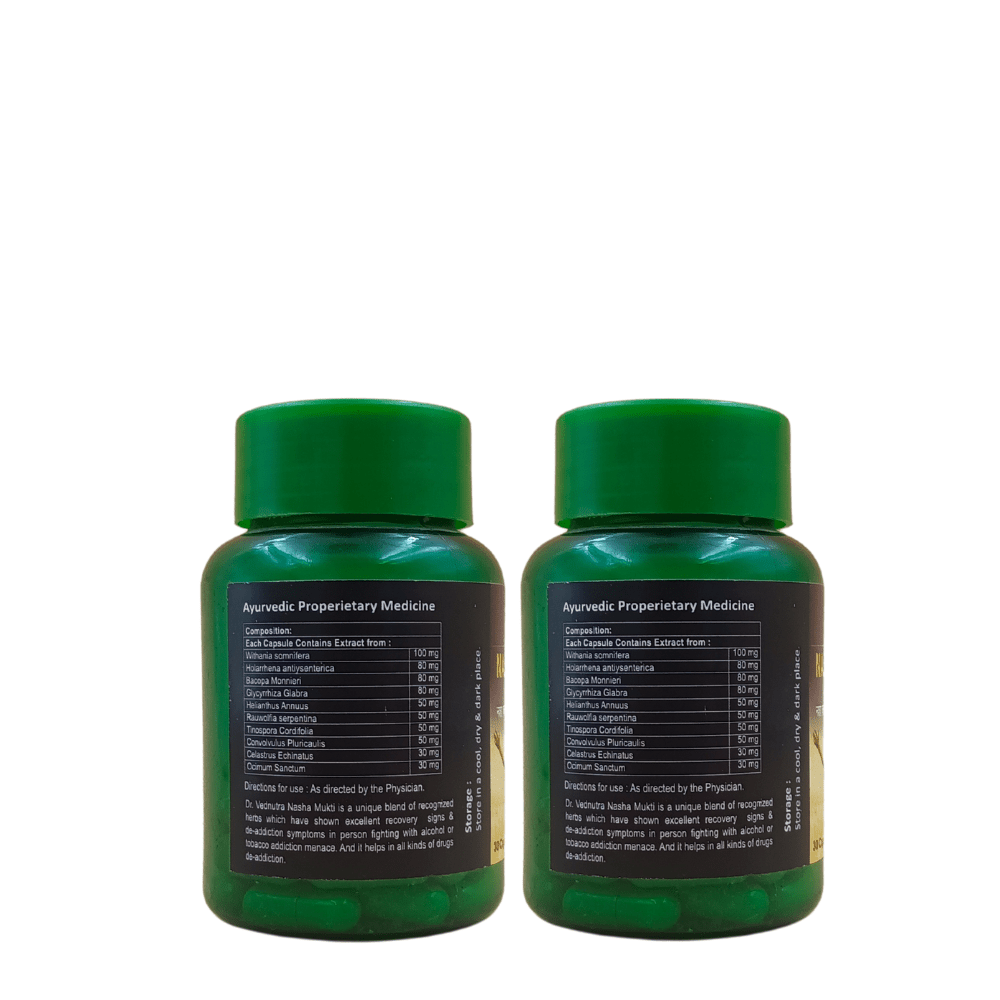 ayurvedic Nasha Mukti Capsules (Combo)