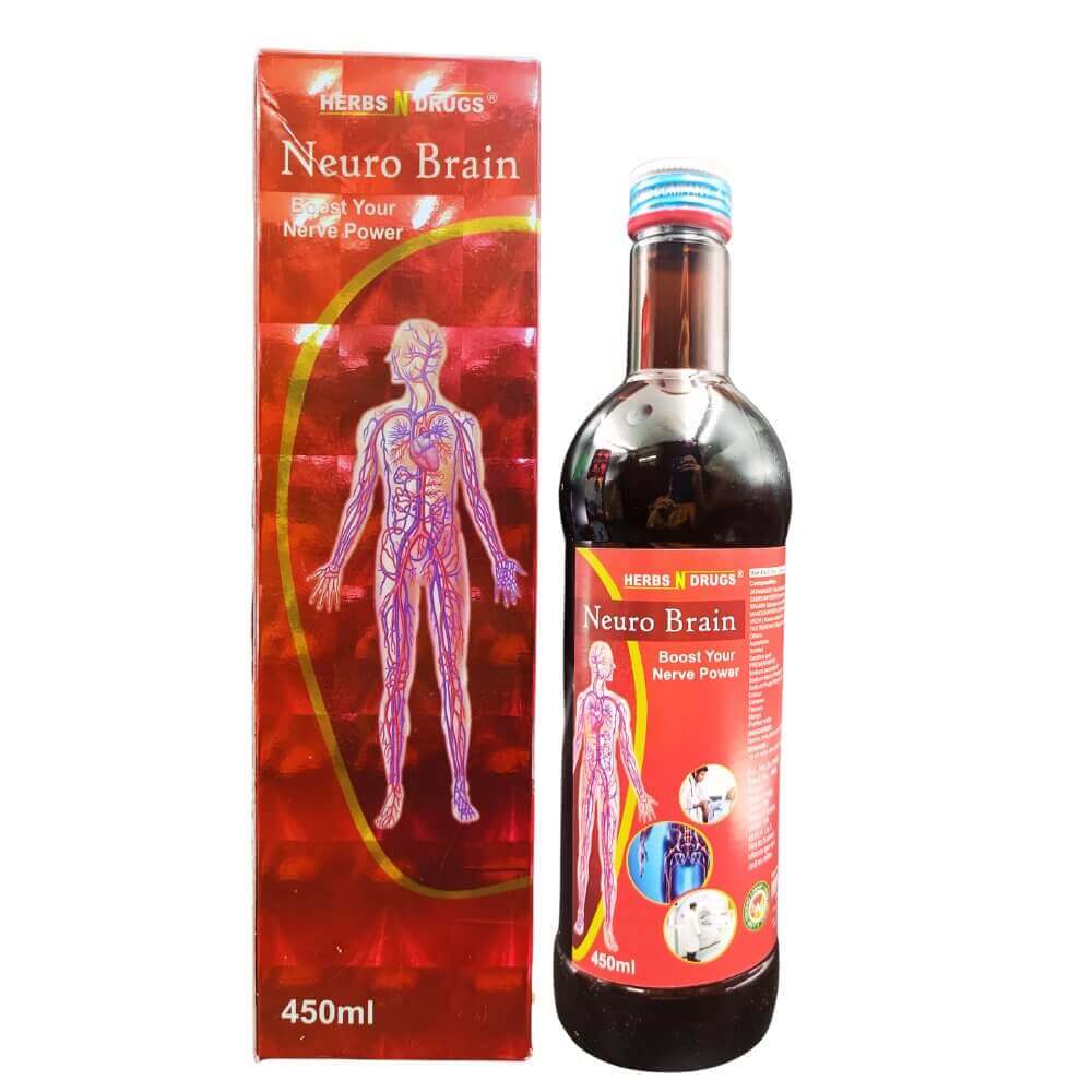 We'll Rise Brain Syrup Ayurvedic Neuro Brain Herbal Wellness Syrup – Pack of 2