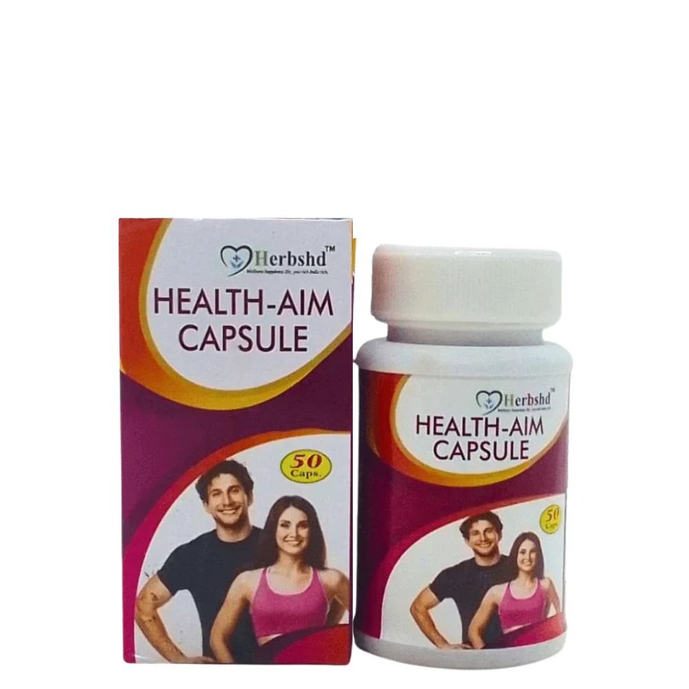 Ayurvedic New A 2M Z Active Health Tonic 450ml & Health Aim Capsule (combo pack)
